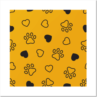 Cute little Paws again for pet lovers Posters and Art